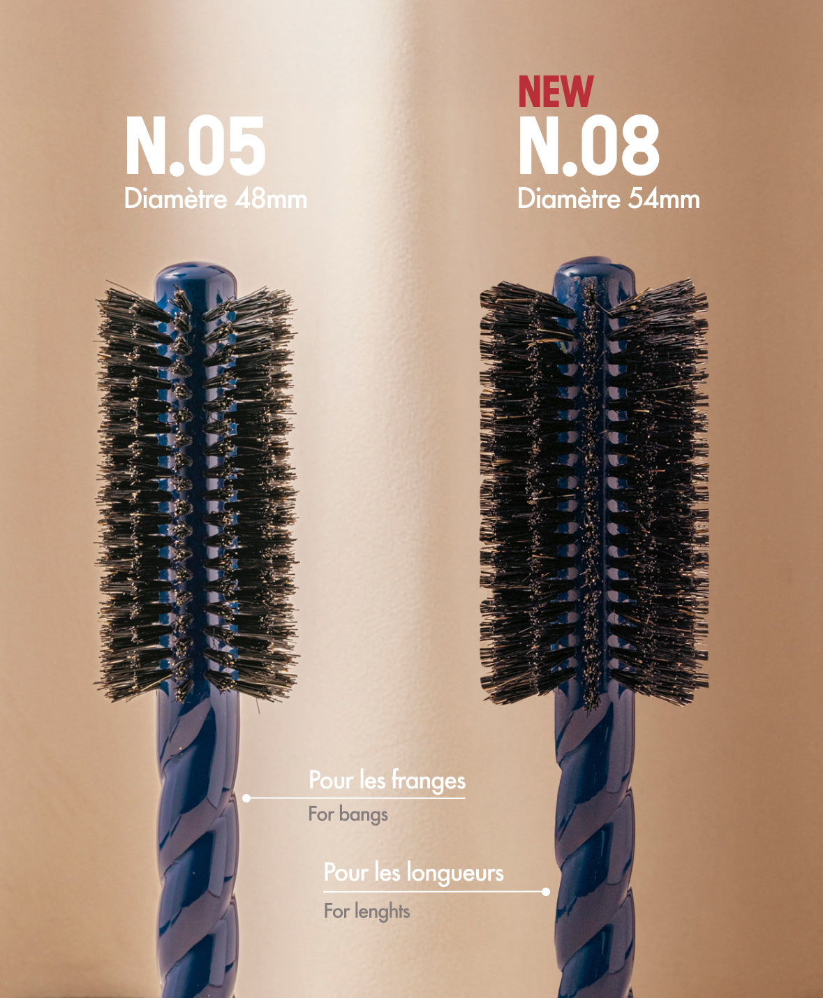 N.05 La Brosse Ronde Brushing Volume & Style Rouge Cerise
